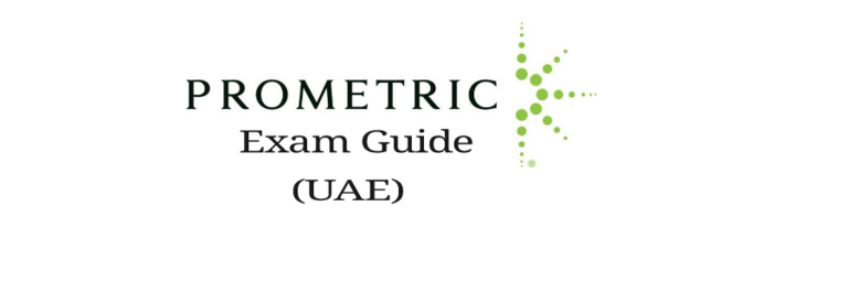 Basic Guideline for Prometric Examination (UAE)